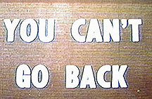 A graphic with white letters showing the title of a video